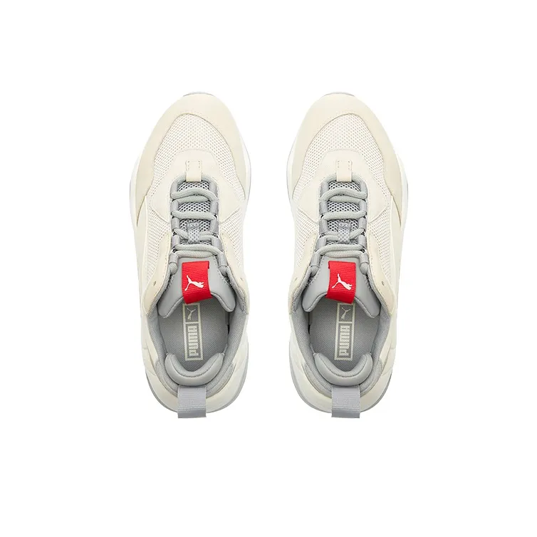PUMA Thunder Casual Shoes Unisex Low-Top Khaki/Gray/White-2