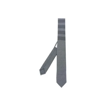 THOM BROWNE 4 Bar Pointed Tie