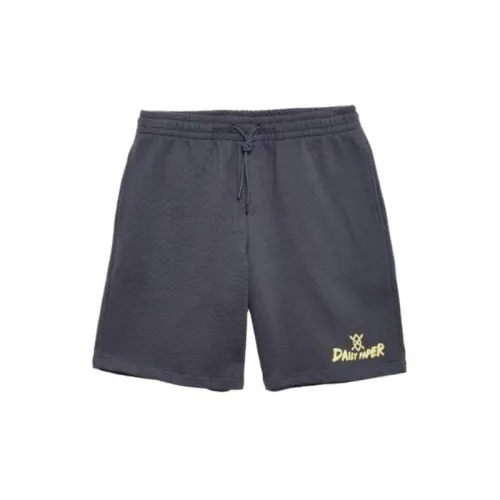 Daily Paper Casual Shorts Men Black