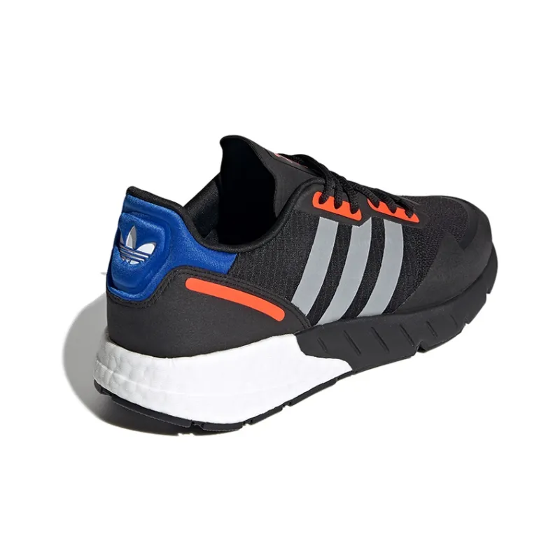 Adidas Zx 1K Boost Black Silver Metallic-3