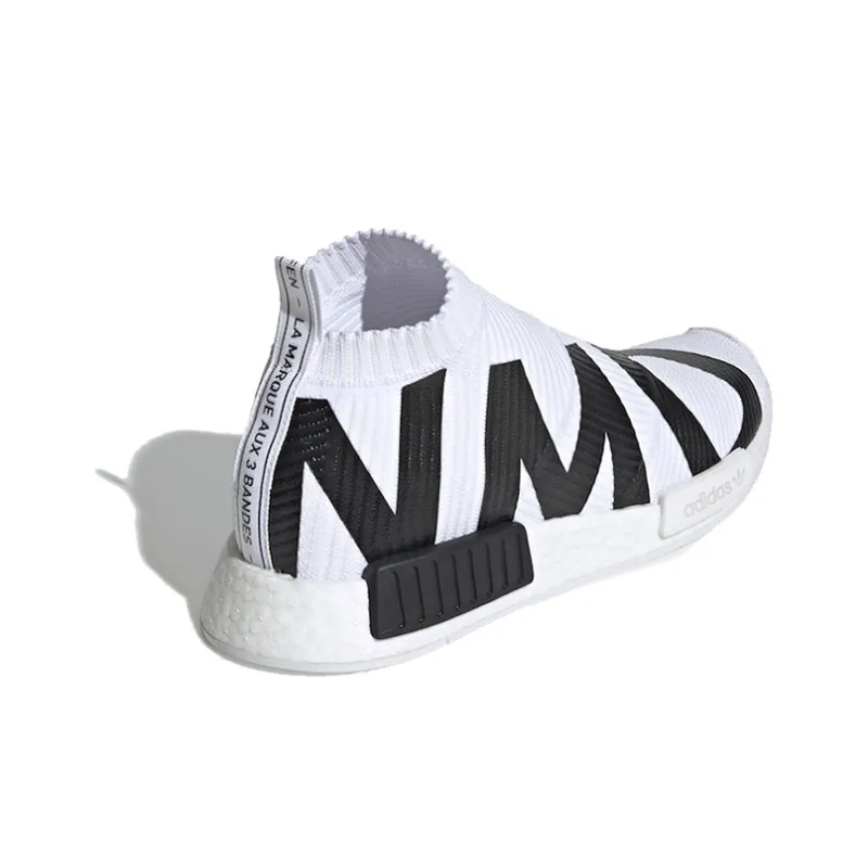 Adidas Nmd CS1 Bold Branding White Black-3