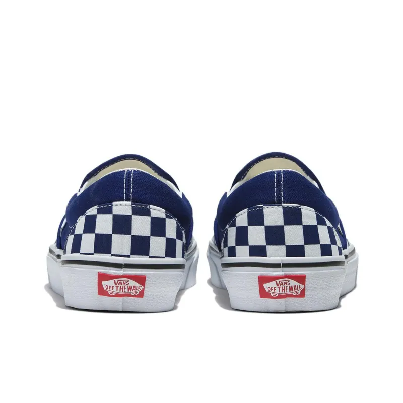 Vans Classic Slip On 'Checkerboard Beacon Blue'-3