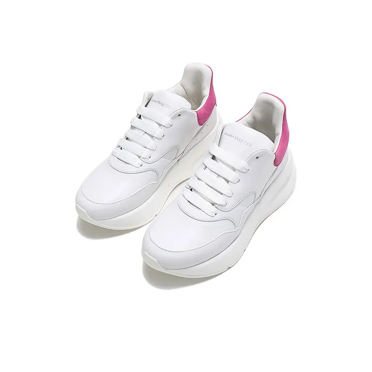 Alexander McQueen Oversized Runner Sneakers 'White Rose Pink' Women's-2