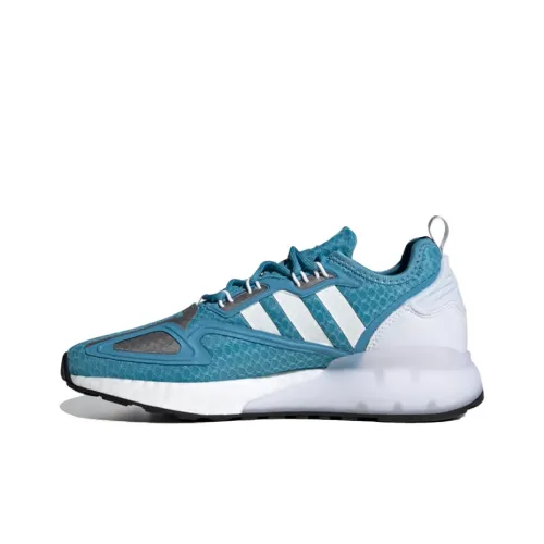 Adidas Originals ZX 2K Boost Casual Shoes Women's Low-Top Blue/White