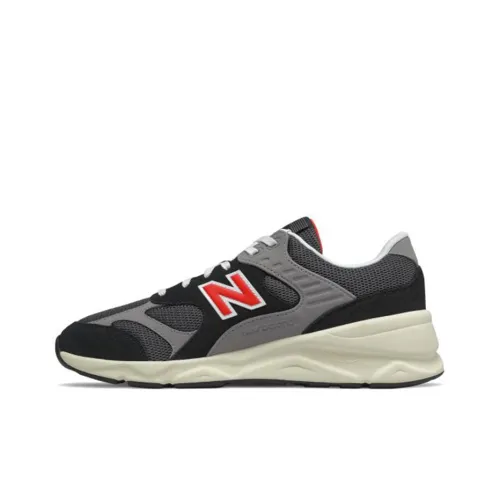 Calças New Balance Essentials Stacked Logo azul marinho mulher