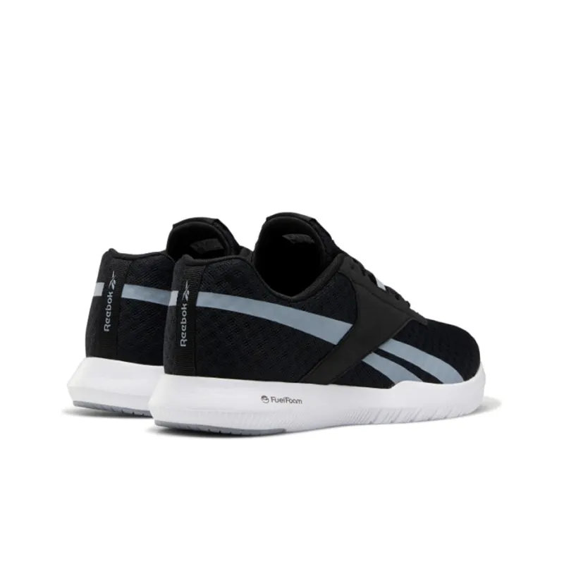 Reebok Reago Essential 2 Casual Shoes Men Low Top Black/Blue Color-3