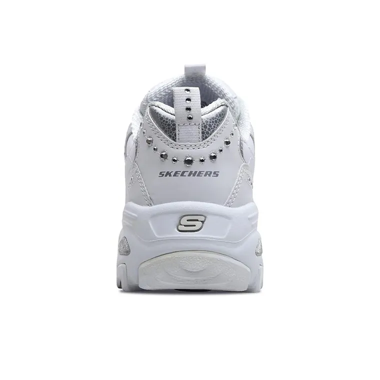 Skechers D Lites Silver/White Women's-3