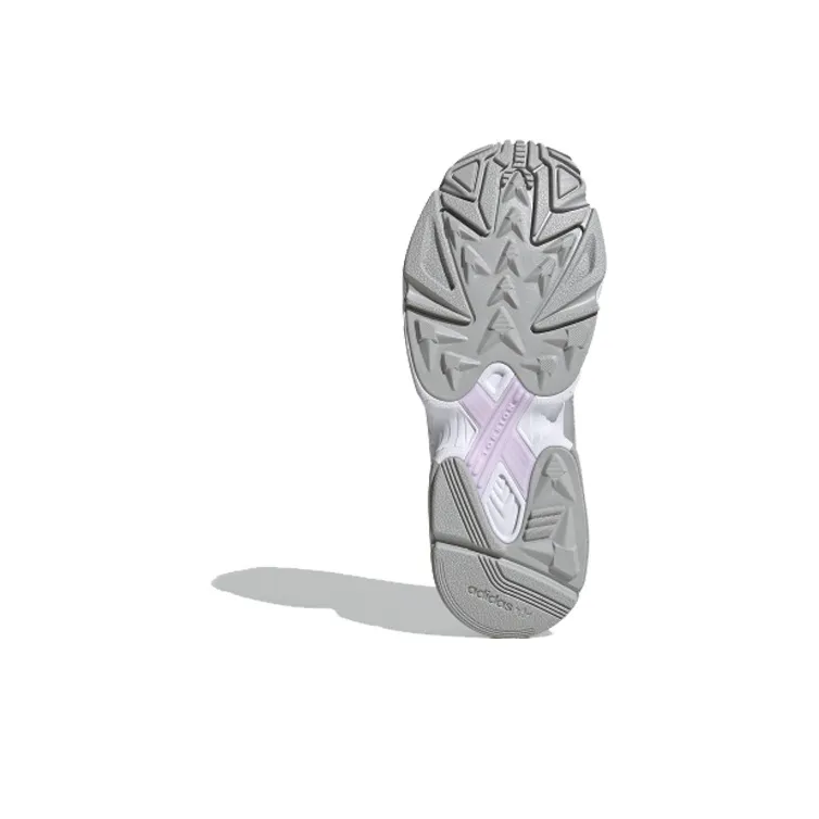 Adidas Falcon White Gold Metallic Women's-4