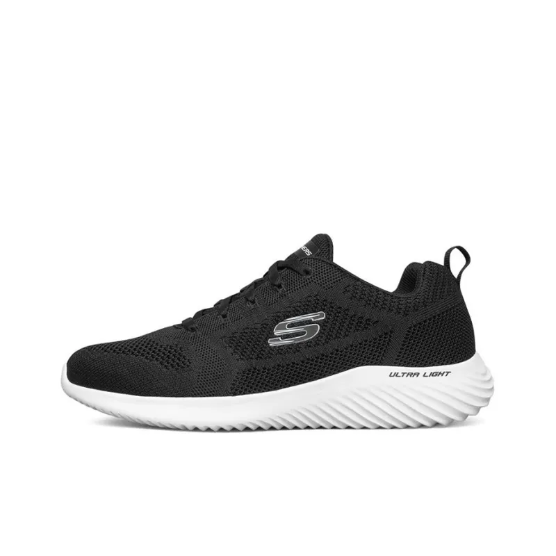 Skechers Bounder Cushioning And Breathable Low Top Casual Shoes Men's Black-0