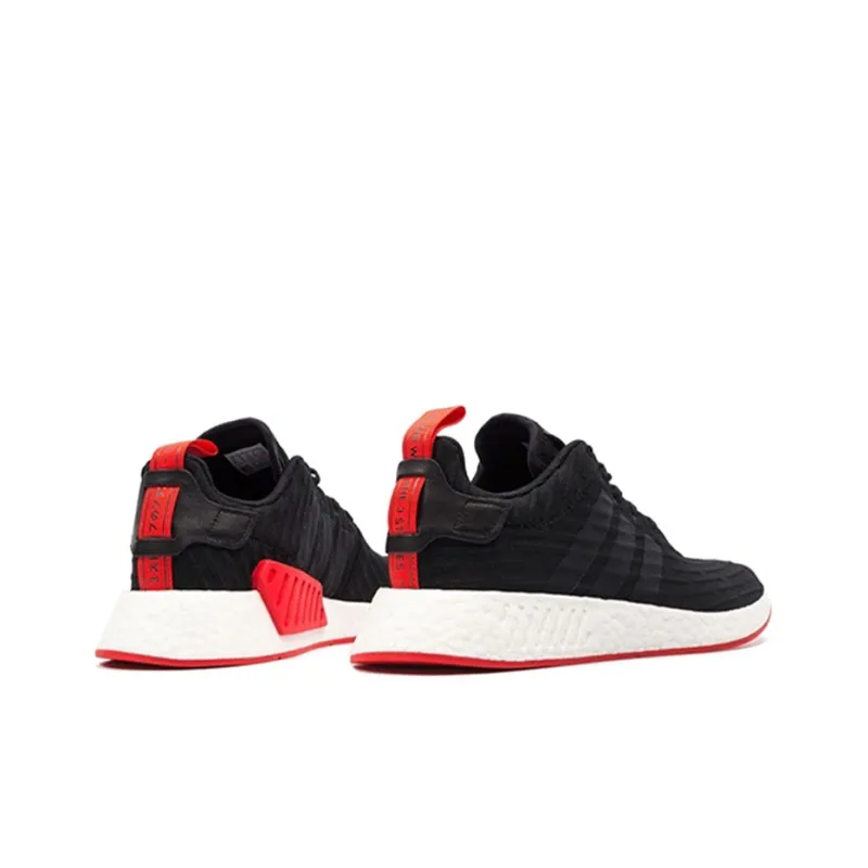 Adidas Originals Nmd R2 Core Black Red Two Toned-3