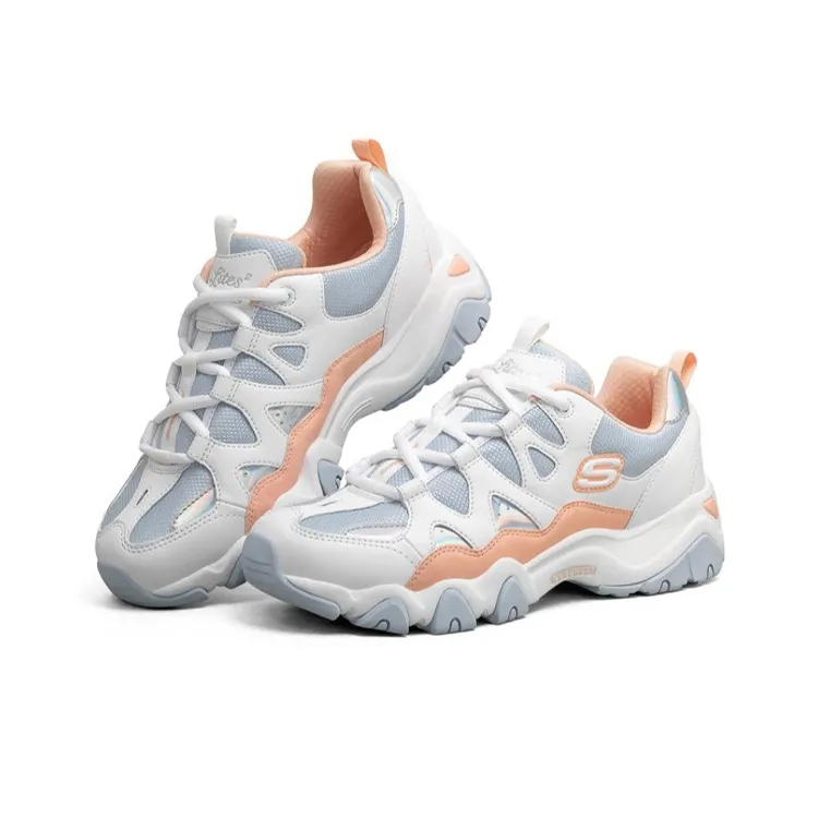 Skechers D'lites 2.0 'White Blue Pink' Women's-2