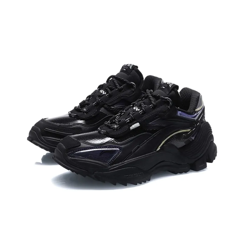 LiNing Aurora Mountain Travel Casual Shoes Women's Low Top Black-2