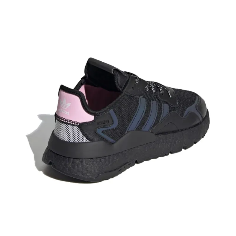Adidas Nite Jogger Core Black True Pink Women's-2
