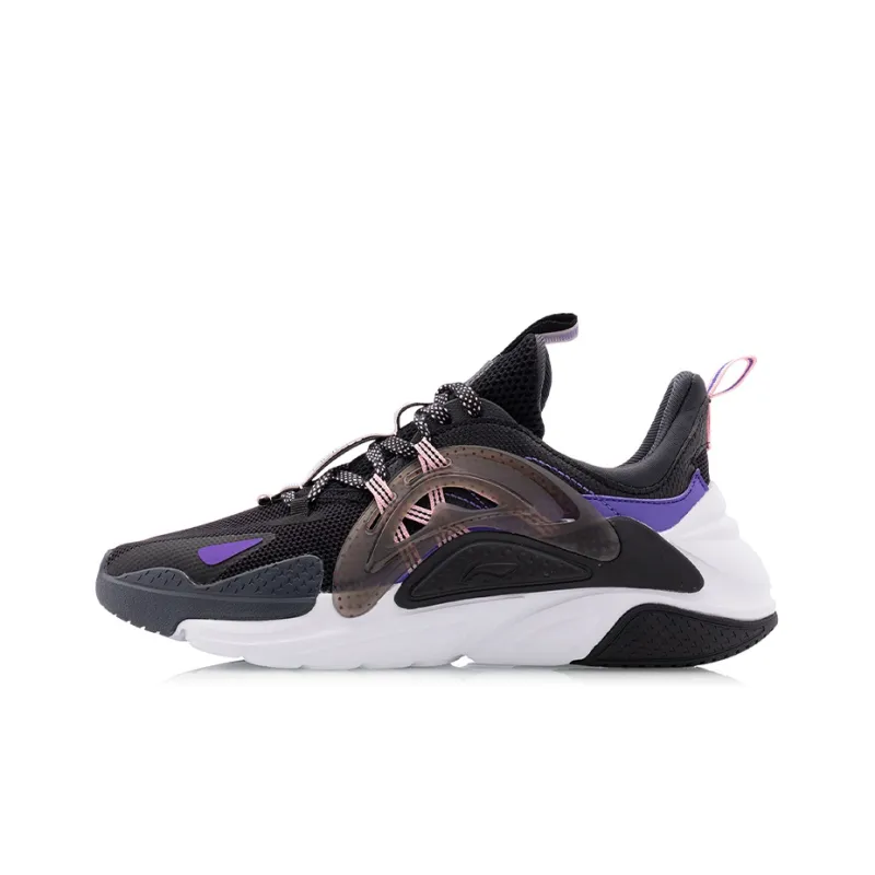 LINING XingHuo Sport Leisure 'Black Purple' Women's-0