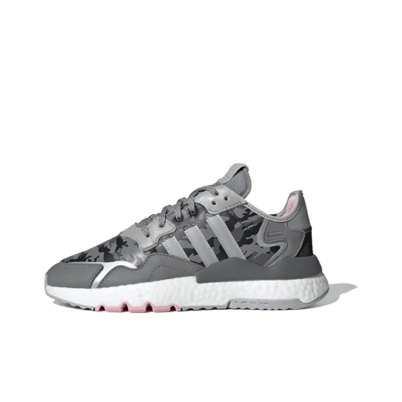 Adidas Nite Jogger Camo Grey Women's-0