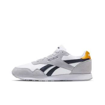 Reebok Royal Ultra Casual Shoes Unisex Low Top White/Gray/Blue/Yellow
