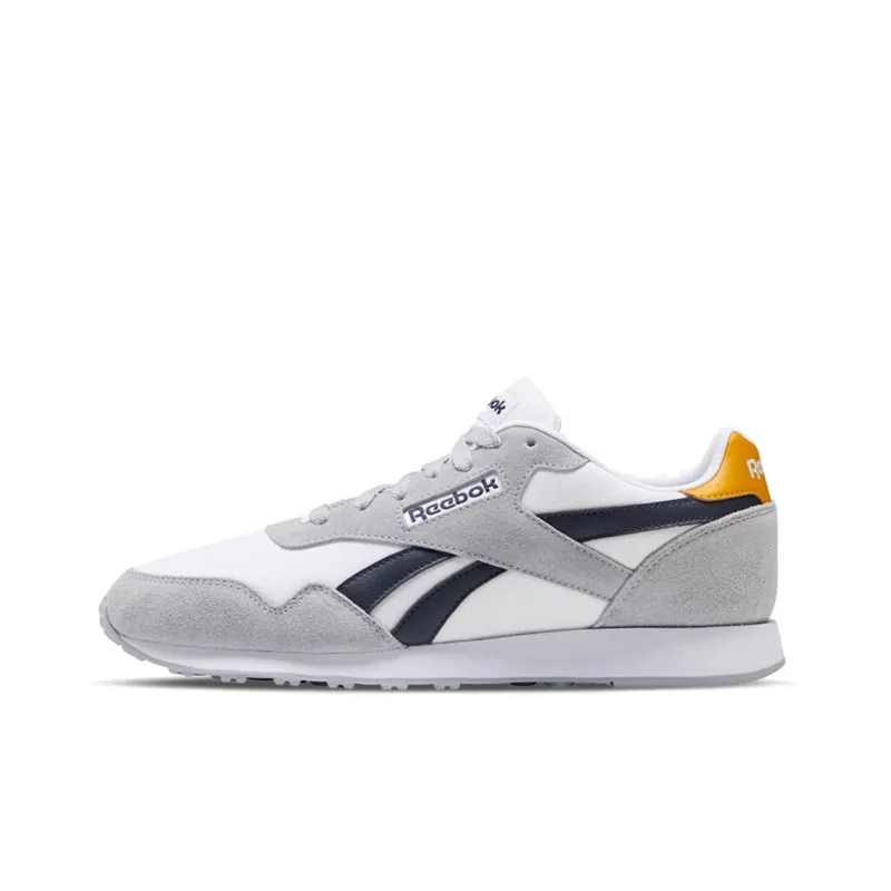 Reebok Royal Ultra Casual Shoes Unisex Low Top White/Gray/Blue/Yellow-0