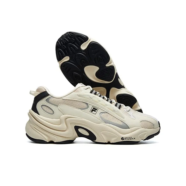 FILA FUSION Fila Pantera Low Top Running Shoes White-4
