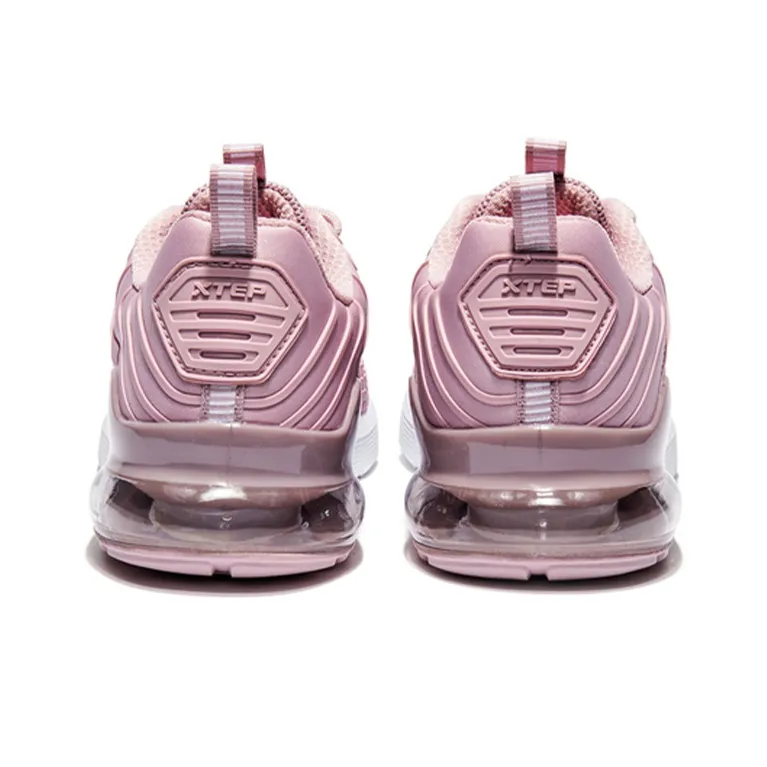 XTEP Little Air Cushion Casual Shoes Women's Low Top Pink/Red-3