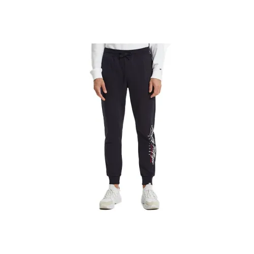 Tommy Hilfiger Knitted Sweatpants Men Navy Blue