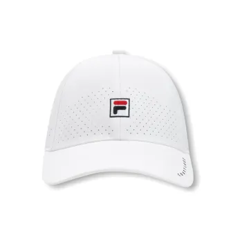 FILA Polyester Baseball Caps Men's White