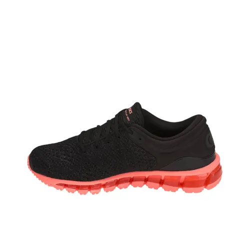 Asics Gel-Quantum 360 Casual Shoes Women's Low-Top Black/Pink