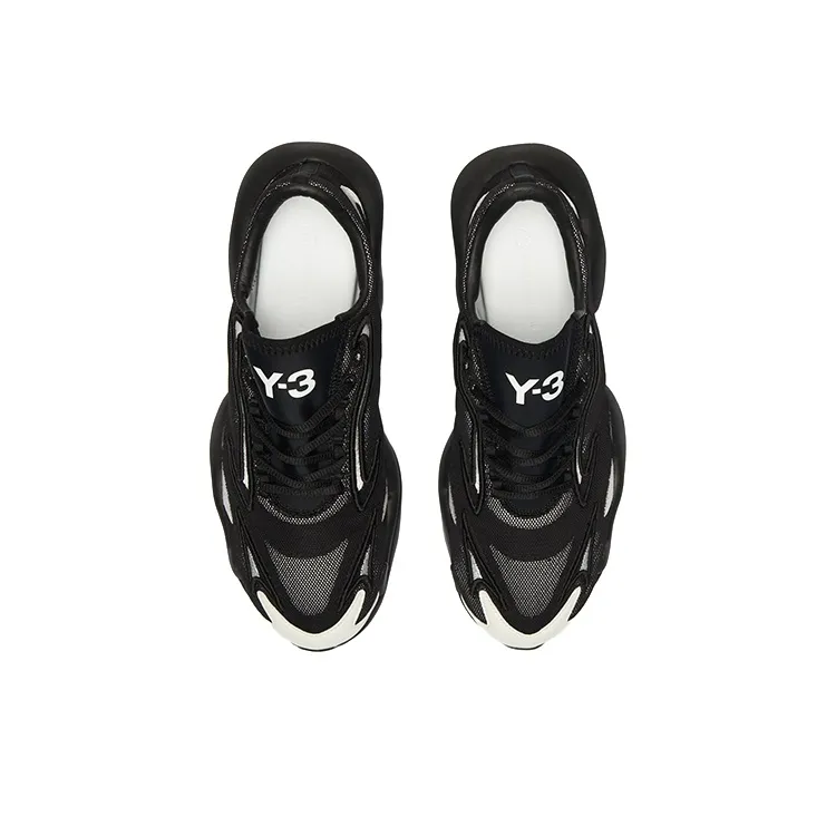 Adidas Y 3 Ren Black Layered Mesh-4