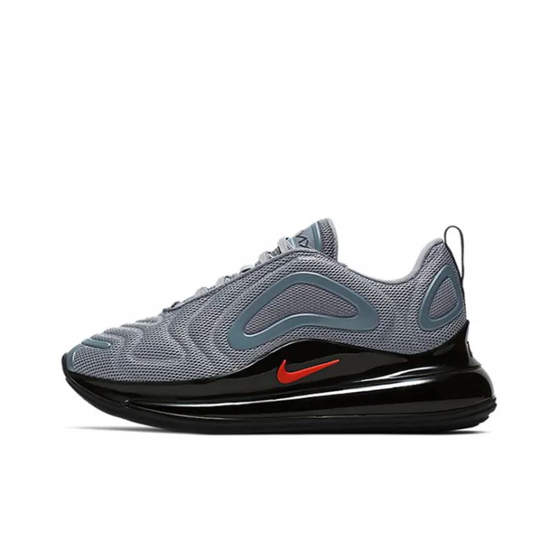 Nike Air Max 720 Cool Grey Bright Crimson GS-0