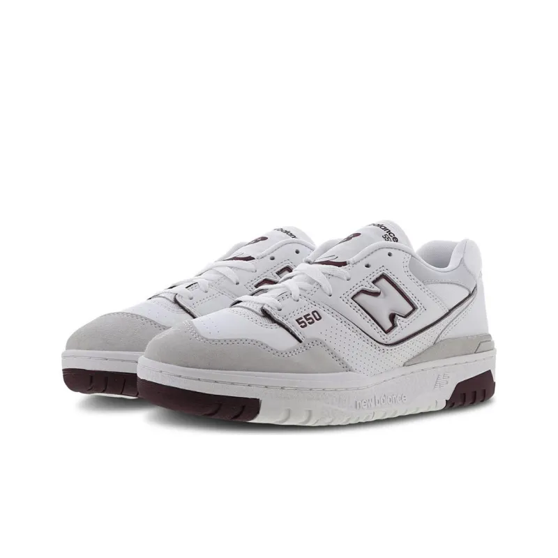 New Balance 550 Summer Fog Burgundy-2