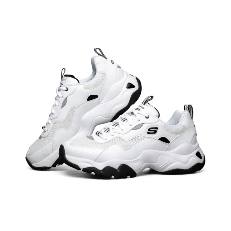 Skechers D Lites 3.0 Running Shoes White-2