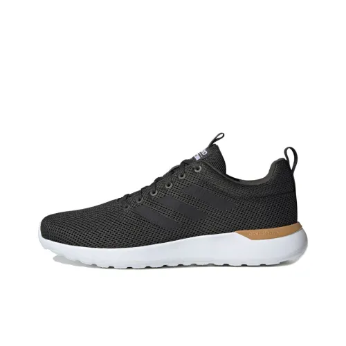 Adidas Neo Lite Racer Casual Shoes Men Low-Top Black/White/Gold