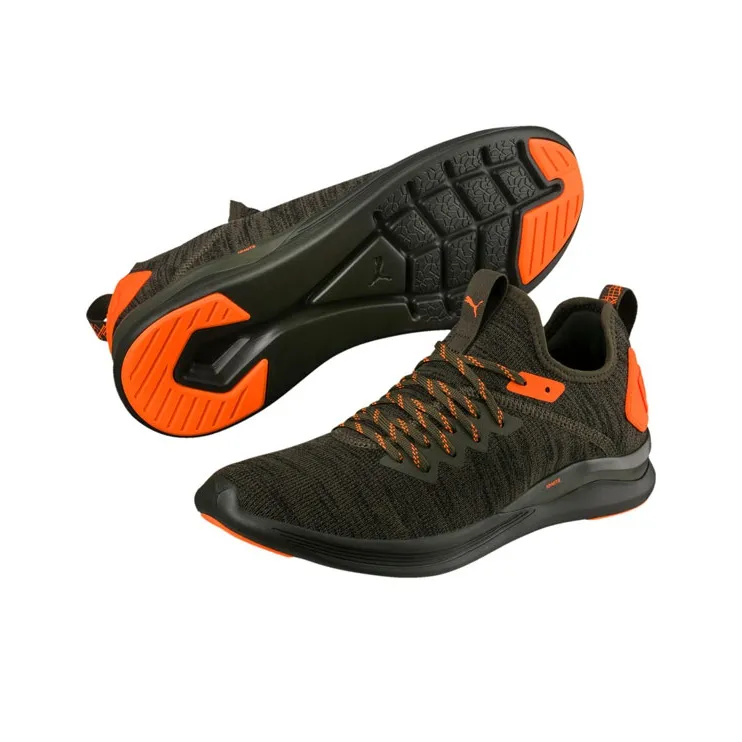 PUMA Ignite Flash EvoKnit Unrest 'Military Green'-3