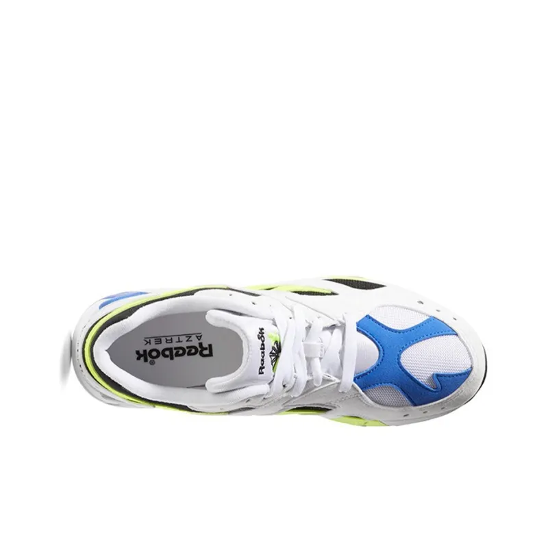 Reebok Aztrek White Black Cobalt Yellow-2