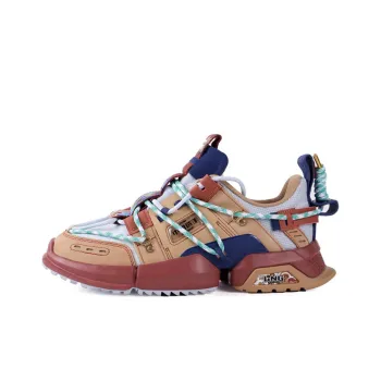 LiNing Shock Absorbers Rebound Low Top Casual Shoes Women's Partridge Red