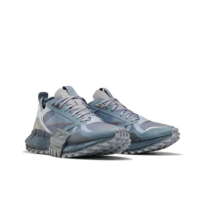 Reebok Zig Kinetica Horizon Edge Ximon Lee Metallic Grey Snake-2
