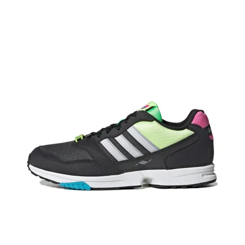 Adidas Originals ZX 10000 Casual Shoes Unisex Low-Top Black/Yellow