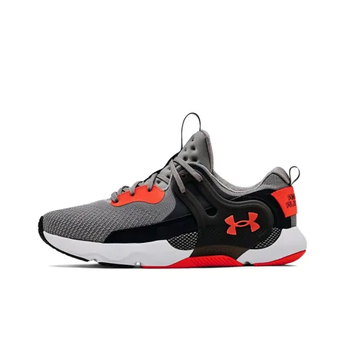 Under Armour HOVR Rise 3 Casual Shoes Men Low-Top Black/Red/White/Gray