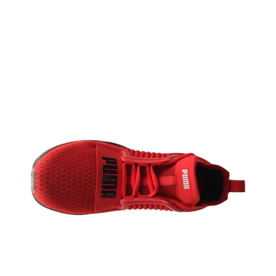 PUMA Ignite Lifestyle Shoes Men Low Top Red POIZON