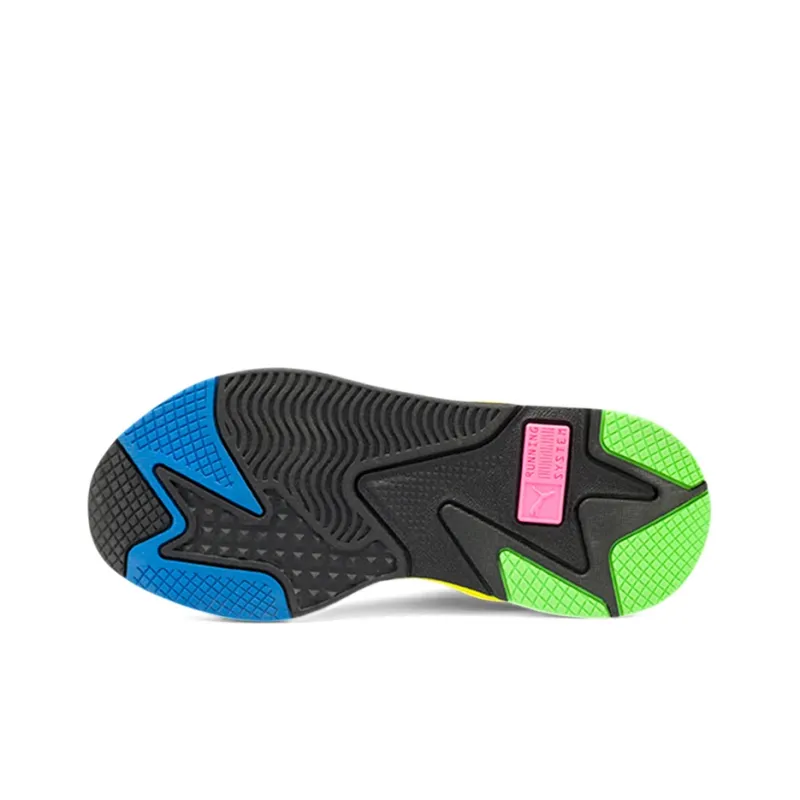 PUMA RS X Thunder Glow By Pedroche Fluo Trainers White-4