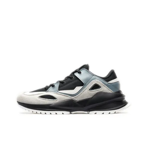 XTEP Casual Shoes Men Low Top Black Rice