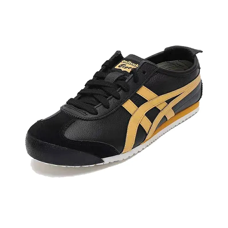 Onitsuka Tiger Mexico 66 Black Honey Gold-2