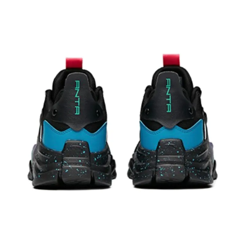 ANTA Casual Shoes Men Low Top Interstellar Blue Black-3