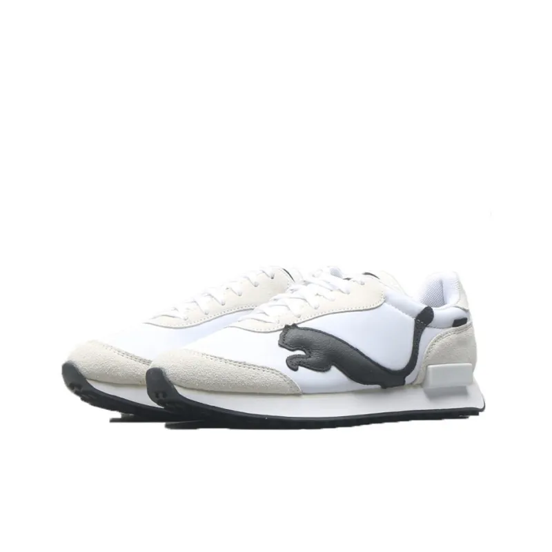 Puma Future Rider White Black-2