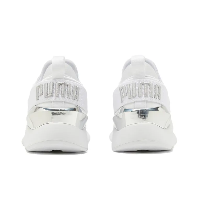 PUMA Muse X3 'White Metallic Silver' Women's-4