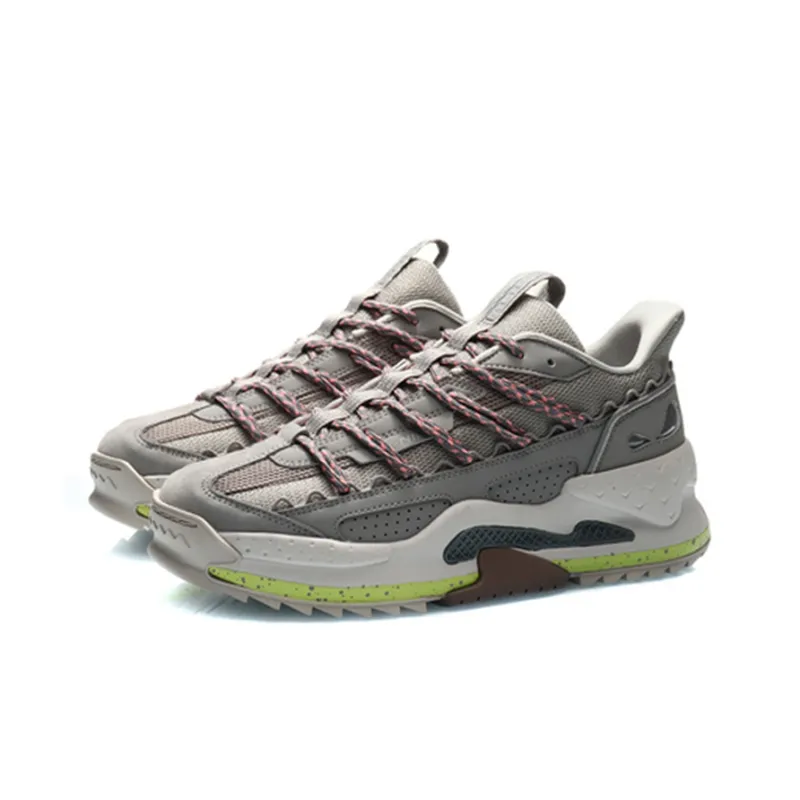 LiNing CF Slip Resistant Breathable Abrasion Resistant Cushioning Low Top Casual Shoes Men's-2