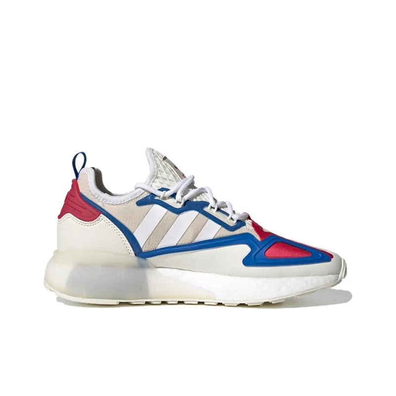 Adidas Originals Zx 2K Boost 'White Blue Red' Women's-1
