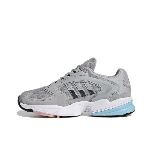 Adidas Originals Falcon Casual Shoes Women's Low-Top Gray/White/Black