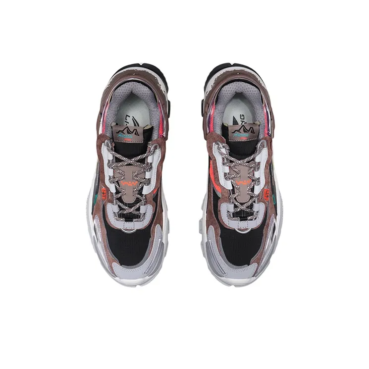 LiNing Aurora Mountain Travel Cushioning Wear Resistant Low Top Casual Shoes Men's-3