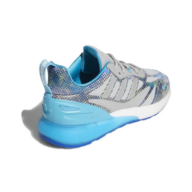 Adidas Ninja X Zx 2K 2.0 'Time In Grey Cyan Pink'-3
