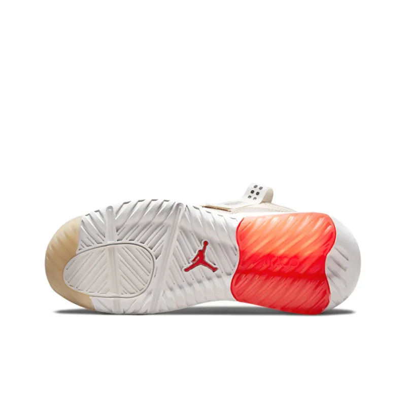 Jordan MA2 Rattan Sail Khaki Chile Red Women's-5